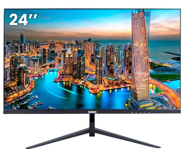 Monitor Nilox 24" NXM24FHD111 - VA, 100 Hz, HDMI/DP