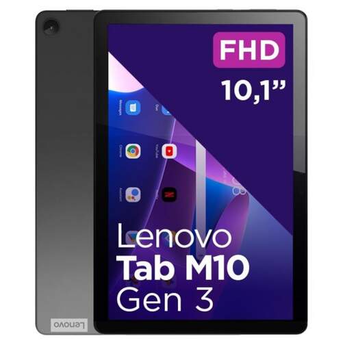 Tablet Lenovo M10 Gen 3 - 4/64 GB, 10,1", Gris