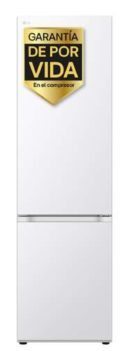 Frigorífico Combi LG GBV5240DSW - 203x60 cm, MetalFresh, 387 L, Clase D, Blanco