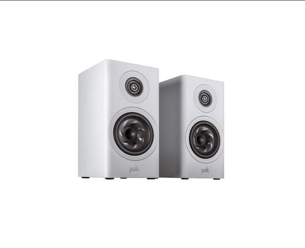 Altavoces Polk R100 PKR100WT - 150 W, 3,6 ohmios, 30-50000 Hz, divisor frec. 2700 Hz, 86 dBS, Blanco