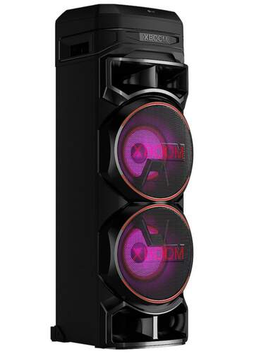 Altavoz LG XBoom RNC9 - 700W, IPX4, Doble Woofer 8", Mesa Mezclas, Iluminación