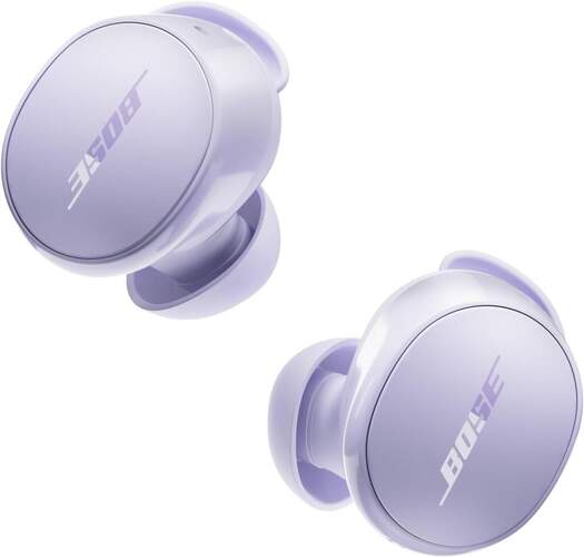 Auriculares de botón Bose QuietComfort Lila - Resistente al agua, cancelación de ruido, 8,5h aut.