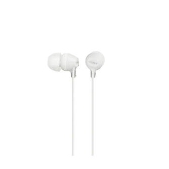 AURICULARES SONY MDREX15LPW BLANCO SILICONA INTR