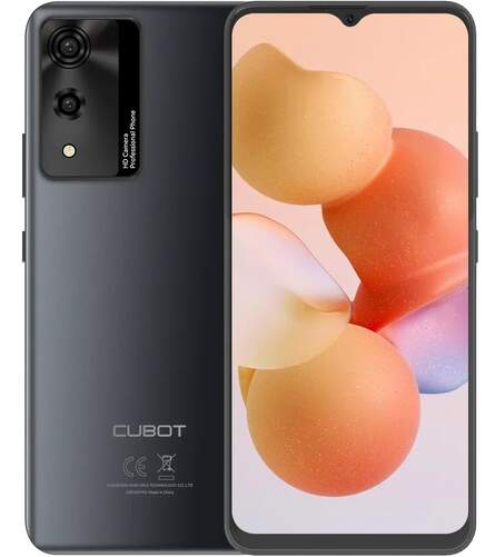 Smartphone Cubot A10 - 4/128 GB, 6&#39;5", HD+, 1 TB, Negro