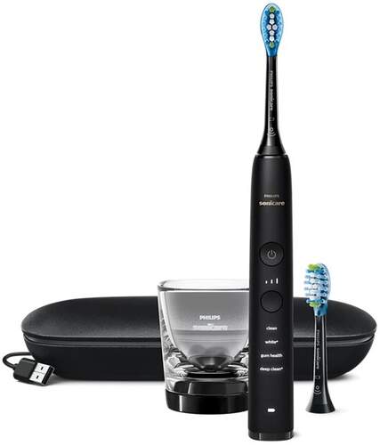 Dental Philips HX9913/18 DiamondClean 900 - Cepillo eléctrico, Sensor de Presión, Negro