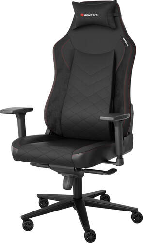 Silla Gaming Genesis Nitro 890 G2 Negra - Inclinable, reposabrazos 3D, cilindro de gas clase 4