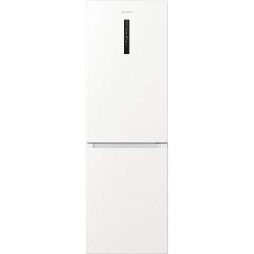 Frigorífico Combi Smeg RC18WDNE - Clase E, 300 L, 185 x 60 x 59 cm, No Frost, Blanco