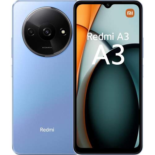 Xiaomi Redmi A3 - 3/64 GB, 6,71", Azul