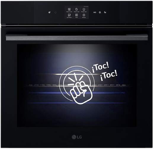 Horno Pirolítico LG WS9D7672WM - 76 L, Clase A++, Negro