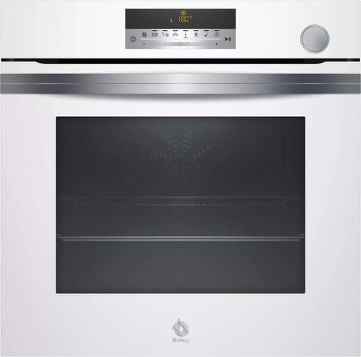 Horno Balay 3HA5378B1 - Clase A, 71 L, 14 Funciones, Raíles Extraíbles, Limpieza Aqualisis, AutoChef