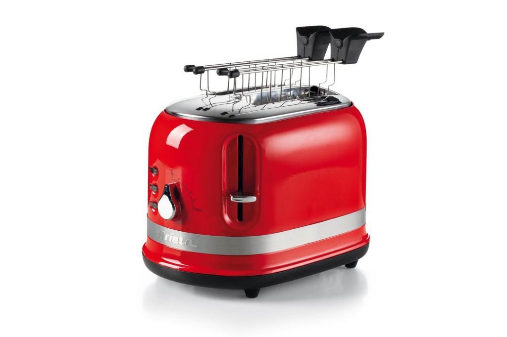 Tostador Ariete 149/00 Rojo - 815W, 2 Ranuras