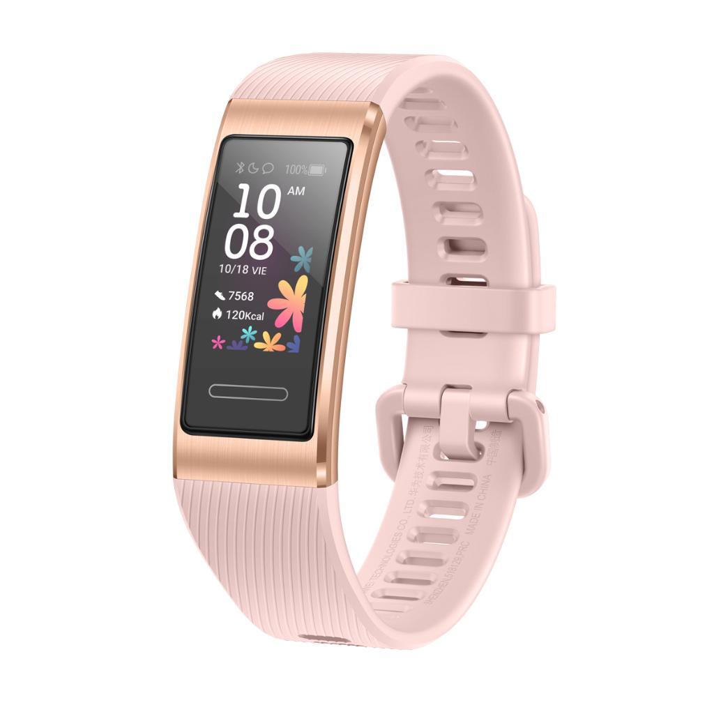 Huawei Band 4 Pro Rosa Dorada - 0.95" AMOLED, Frec. Cardíaca, GPS, 5ATM, BT 4.2 + NFC, 100mAh