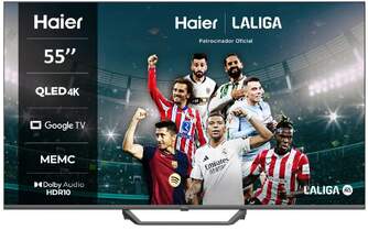 TV HAIER 55%%%quot; H55S80EUX UHD QLED GOOGLE TV BT PEANA