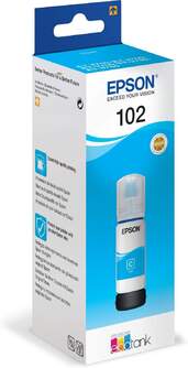 TINTA EPSON 102 ECOTANK CIAN C13T03R240