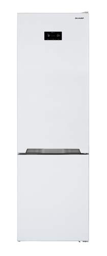 Frigorífico Combi Sharp SJNBA421HWCES - 201 x 60 x 65 cm, 266 L + 101 L, con Display, Blanco