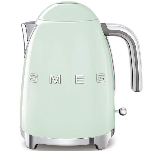 Hervidor Smeg KLF03PGEU - 1&#39;7 L, 2400 W, Antideslizante, Verde pastel