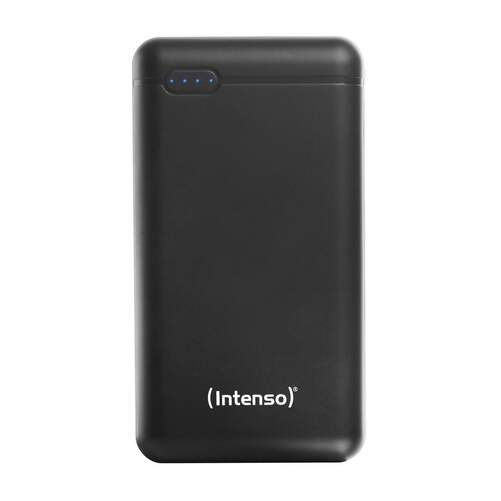 Powerbank Intenso XS - Negro, 20000 mAh, 1 salida USB-C, 1 salida MicroUSB, 1 salida USB-A