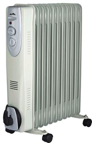 Radiador Aceite Artica ARA2511 - 2500 W, 50 Hz, Gris