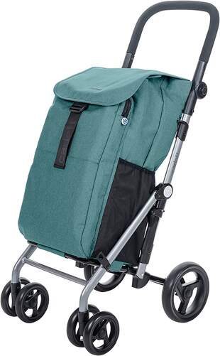 Carrito de compra Carlett Classic Duo - Verde pino