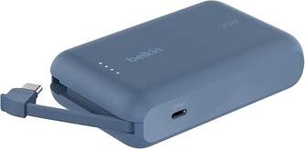 POWERBANK BELKIN 10K CABLE INTEGRADO USB C 20W AZ