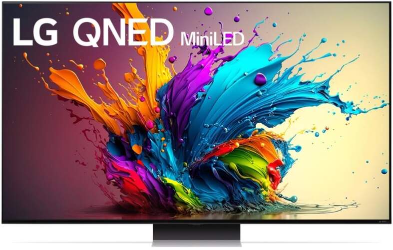 TV QNED 65" LG 65QNED91T6A - 4K Ultra HD, MiniLED, Alfa8, 120 Hz, 40 W, Web OS 24