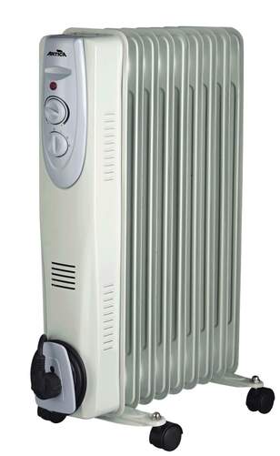 Radiador Aceite Artica ARA2009 - 9 elementos, 2000 W, 50 Hz, Gris