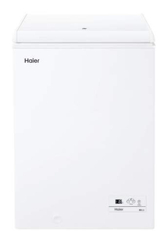 Congelador Horizontal Haier HCE100E - Clase E, 85 x 55 x 49 cm, 97 L, 39 dB, Blanco