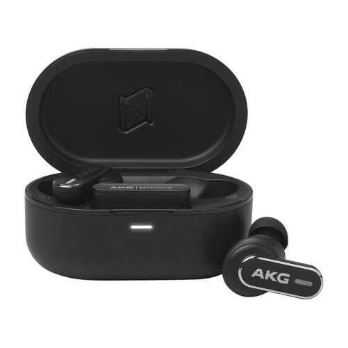 Auriculares AKG N5 Hybrid ANC True Wireless - Intraaurales, Bluetooth 5.3, Autonomía 10h, Negro