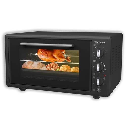 Horno Sobremesa MXonda MX-HC2604 - 1400W, Convección, 45L Litros, Temporizador, Grill