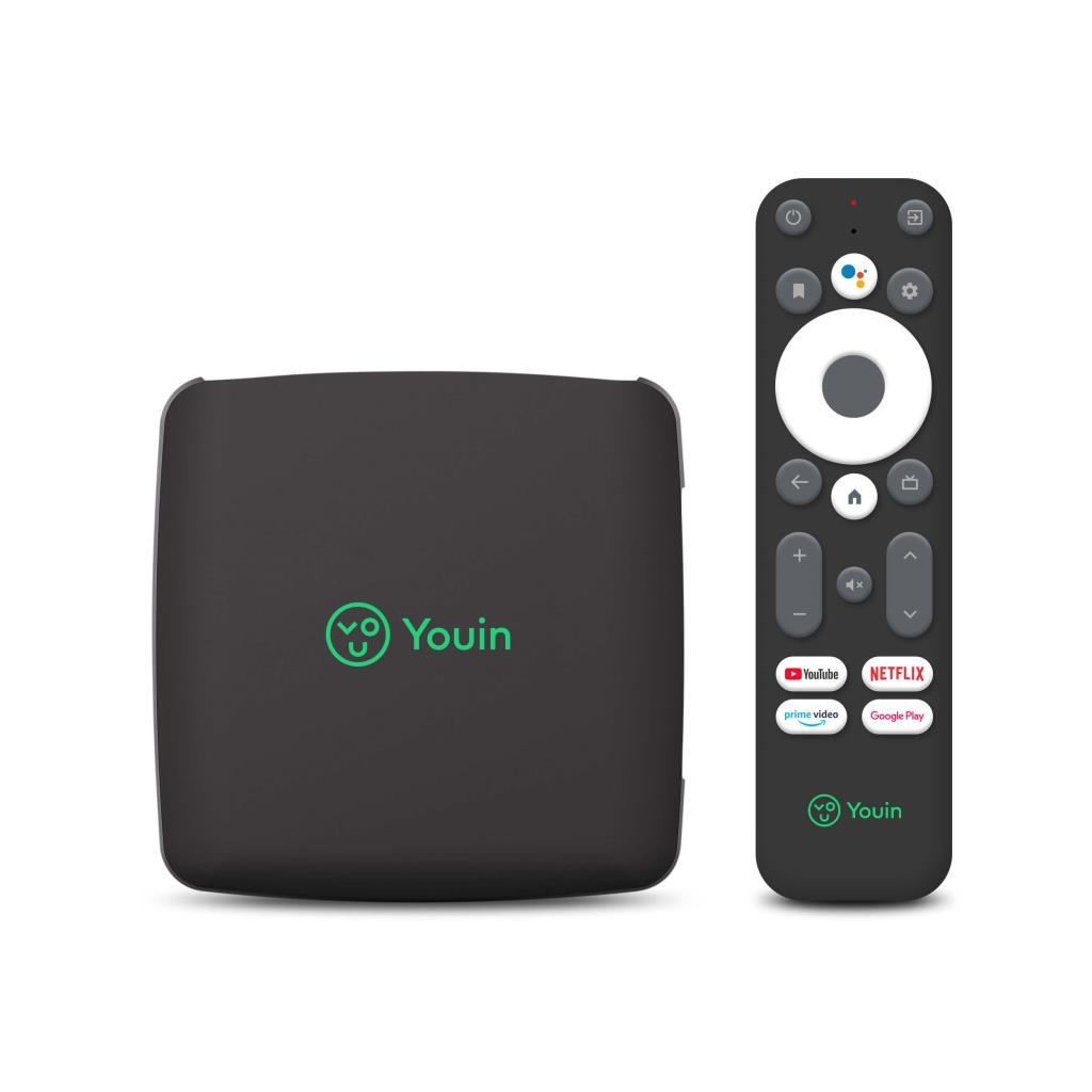 Receptor Smart TV Youin You-box EN1040K - Android TV 4K, 8GB