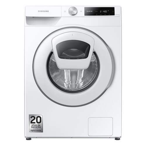 Lavadora Samsung WW90T684DHE - 9 kg, 1400 rpm, Clase A, Blanco