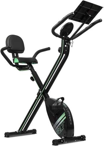 Bicicleta Estática Cecotec X-Bike Pro - Plegable, Volante Inercia de 2,5 kg, Sillín regulable