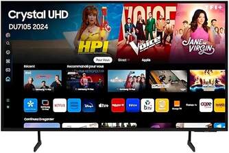 TV SAMSUNG 50%%%quot; TU50DU7105 CRYSTAL UHD SMART TV BT