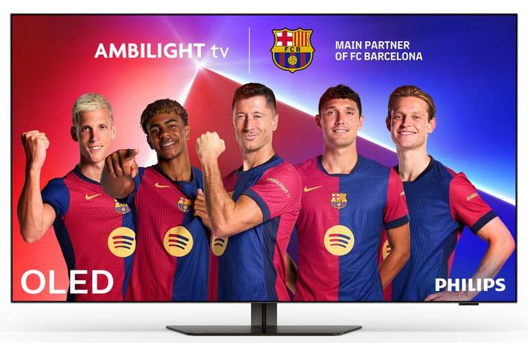 TV Philips 65" Ambilight OLED 65OLED819 - 4K Ultra HD, Google TV, P5, HDR10