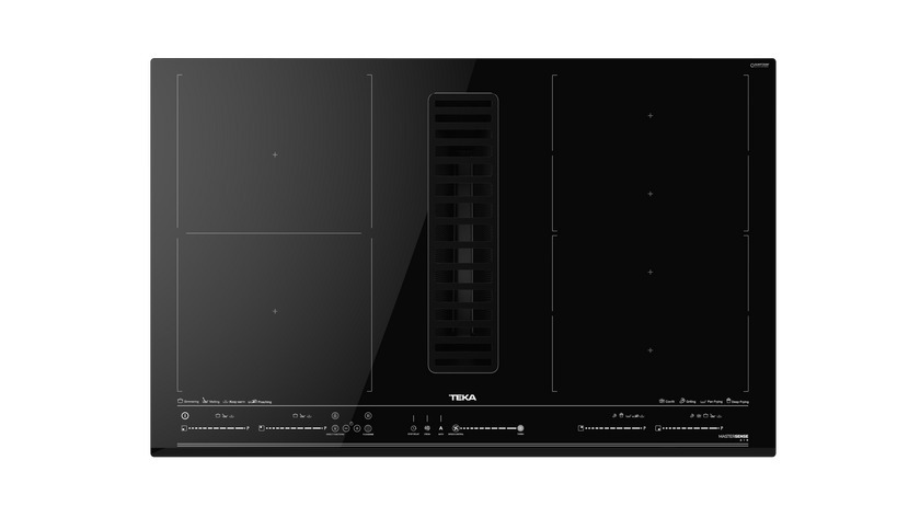 Placa Inducción Teka AFF87601MSTBK 112730000 - 6 Zonas+ Campana Extractora, 7400 W, 9 Potencias