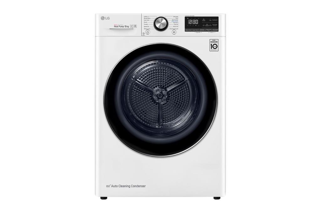 Secadora Bomba Calor LG RC80V9AV4Q - A+++, 8kg