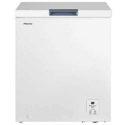 Congelador Horizontal Hisense FT184D4AWYE - Clase E, 85x63x56 cm, 142 litros, blanco