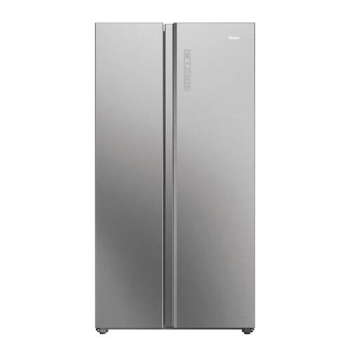 Frigorífico Americano Haier HSW79F18ANMM - 611 Litros, No Frost, LED, Clase A, 178x91 cm, Inox