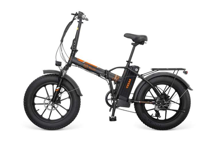 Bicicleta Eléctrica Youin BK1201 Texas II - 250W 36V, Aut. 45Km, 25Km/h, Plegable, Ruedas 20" FAT