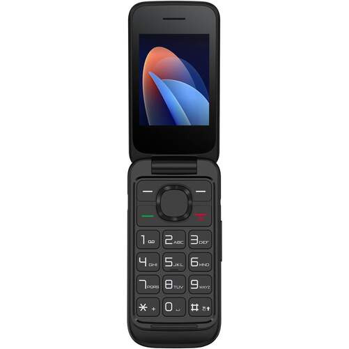 Teléfono Movil TCL 5023 - 2,4", Volcano Black, 4 MB, 970 mAh, USB-C, linterna