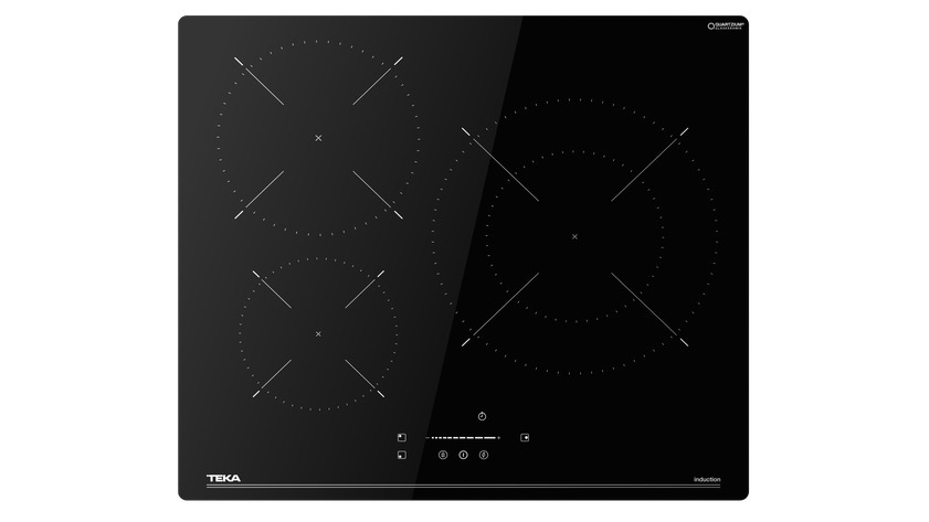 Placa Inducción Teka IBC63110SSM BK 112520049 - 3 Zonas, 9 Potencias, Power Plus, Negro