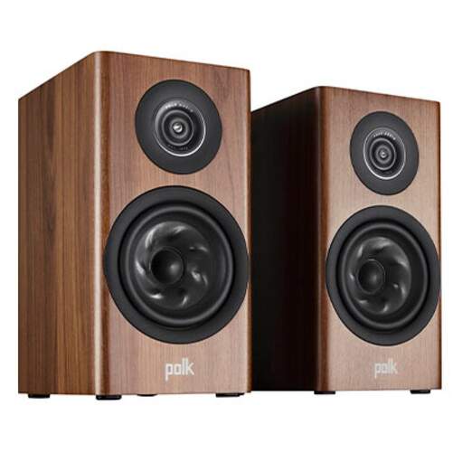 Altavoces Polk R100 PKR100BR - 150 W, 3,6 ohmios, 30-50000 Hz, divisor frec. 2700 Hz, 86 dBS, Madera