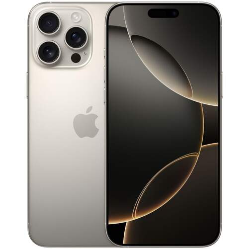 Apple iPhone 16 Pro Max 1 TB Natural Titanium - 6,9", Neural Engine A18 Pro, Cámara 48+48+12 MP