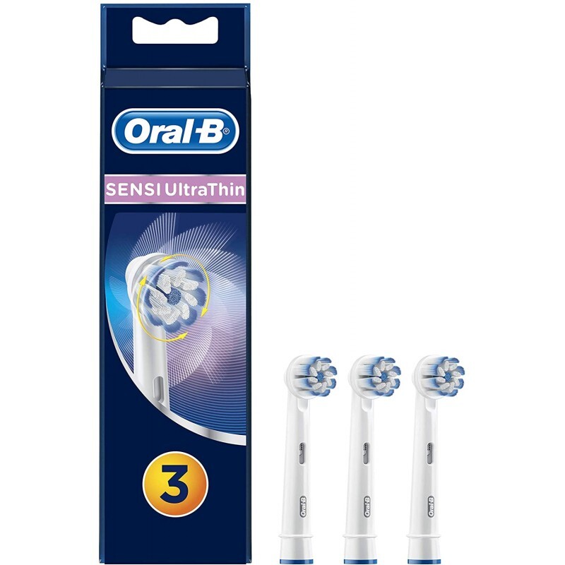 Recambio Dental Oral-B EB 60-3 UltraThin - Pack 3 Unidades,