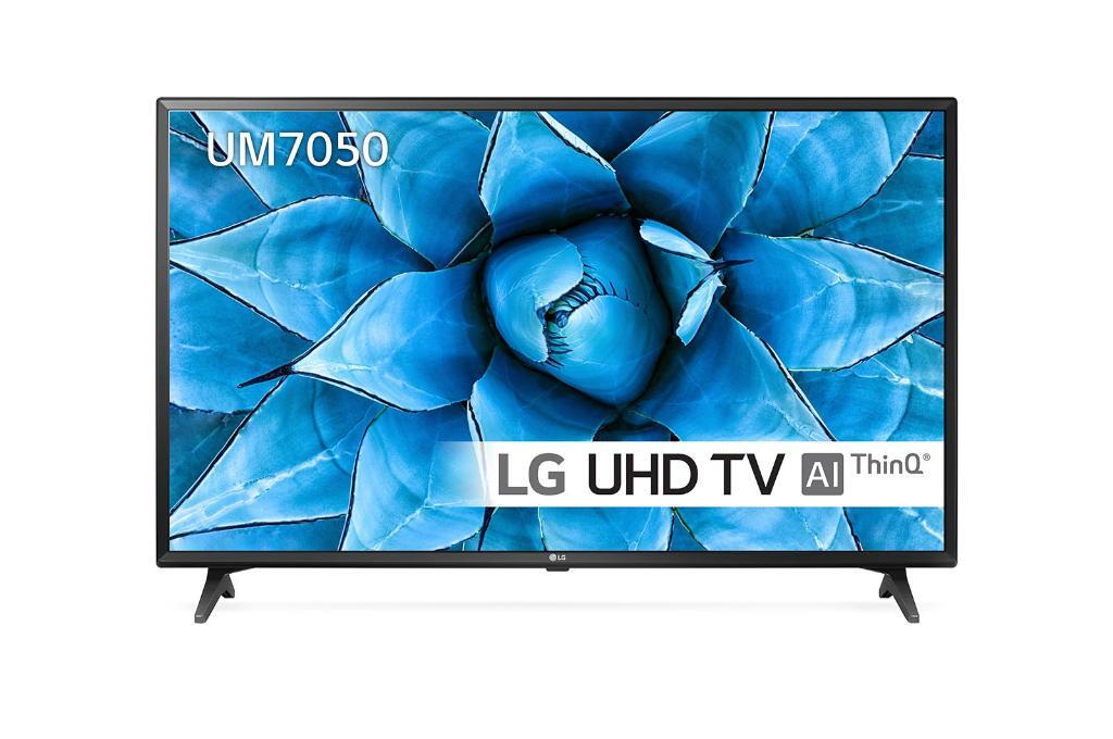 TV 4K LG 43UM7050PLF - UHD, Smart TV IA, HDR10 Pro, HLG, Ultra Surround, QuadCore