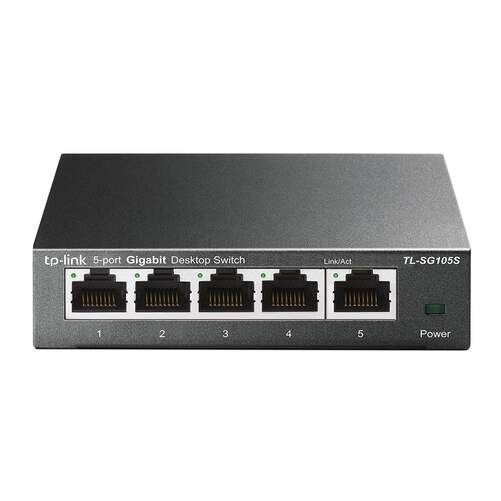 Switch TP-Link TL-SG105S Metal - 5 puertos Gigabit Ethernet