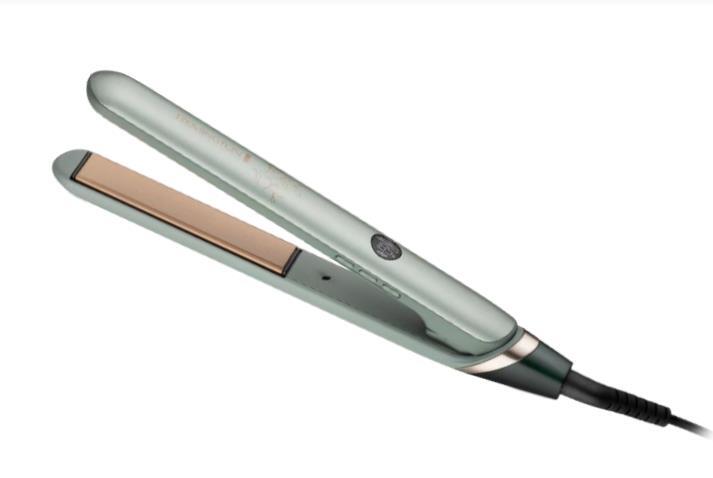 Plancha del pelo Remington S5860 Botanicals - 150-230 ºC, 10 ajustes calefacción, verde metálico