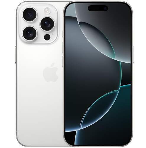 Apple iPhone 16 Pro 1 TB White Titanium - 6,3", Neural Engine A18 Pro, Cámara 48+48+12 MP