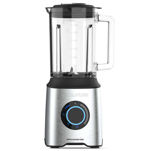 Batidora de vaso Taurus Prior Advance - 1800 W, 2 L, Inox, Negro, Transparente