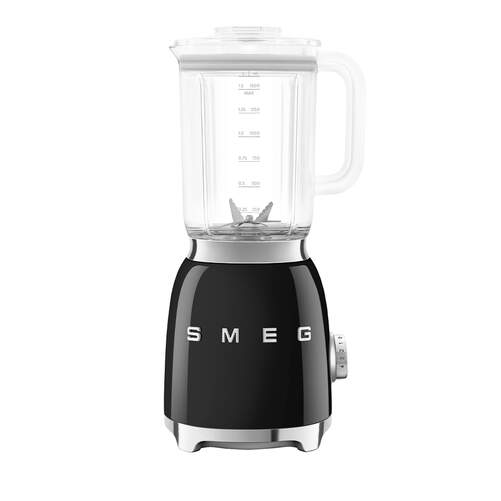 Batidora de vaso Smeg BLF03BLEU - V/P, 800 W, 1&#39;5 L, Negro